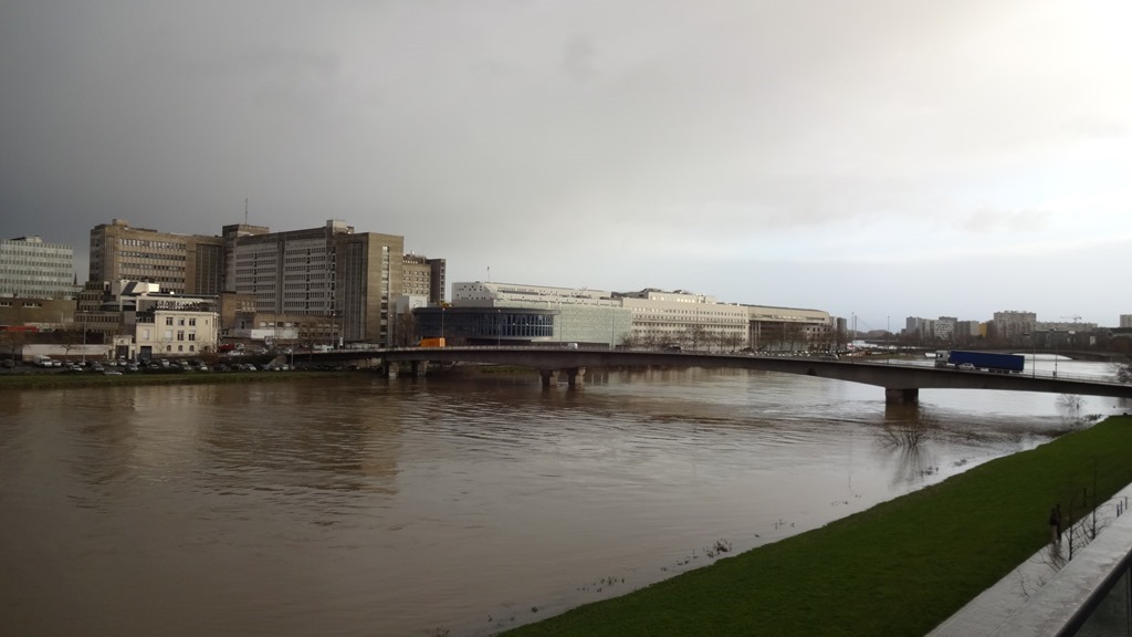 Nantes  Loire Hiver