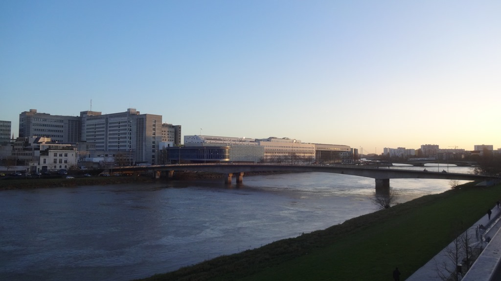 Nantes  Loire Hiver